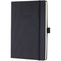 sigel Agenda planning Conceptum 2027, env. A5, noir/rouge