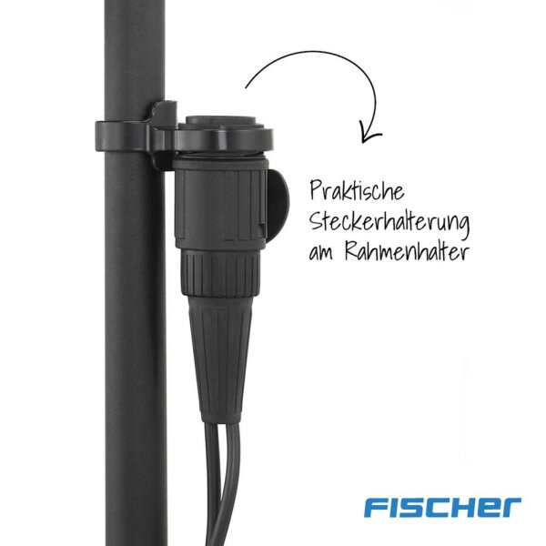 FISCHER Rail additionnel pour porte-vélos Roadline Black