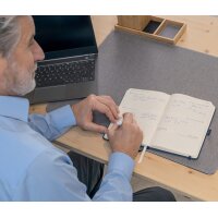 sigel Taschenkalender Conceptum 2026, ca. DIN A6, grau