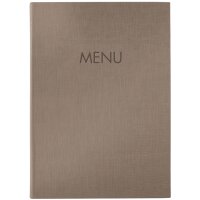 sigel Chemise pour menu MENU, A5, noir