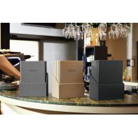 sigel Speisekarten-Mappe MENU, DIN A4, schwarz, 10er Box