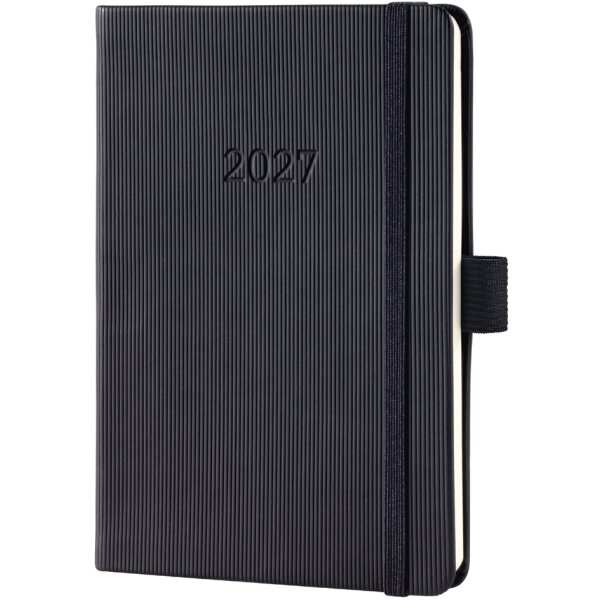 sigel Agenda de poche Conceptum 2027, env. A6, noir