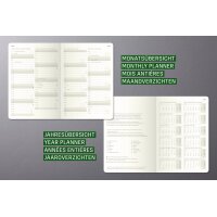 sigel Agenda de poche Conceptum 2026, env. A6, noir