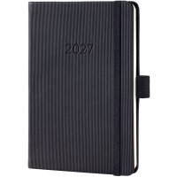 sigel Agenda de poche Conceptum 2027, env. A6, noir