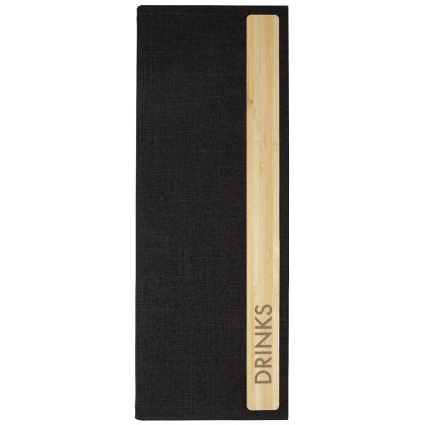 sigel Pochette double pour carte de boissons, transparent