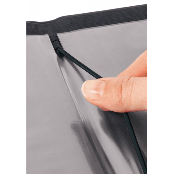 sigel Pochette double pour carte de boissons, transparent