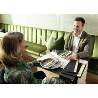 sigel Pochette double pour carte de boissons, transparent