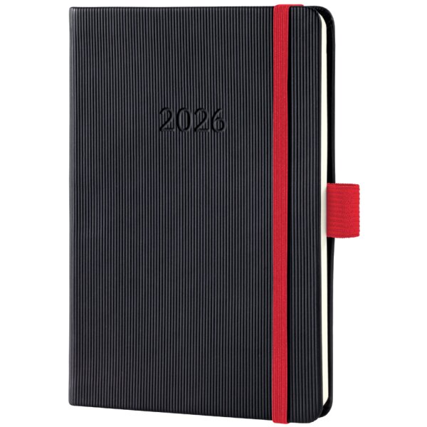 sigel Taschenkalender Conceptum 2027, ca. DIN A6, schwarz
