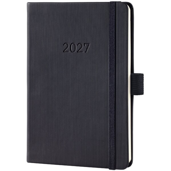 sigel Taschenkalender Conceptum 2027, ca. DIN A6, schwarz