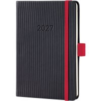 sigel Taschenkalender Conceptum 2027, ca. DIN A6, schwarz