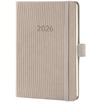 sigel Agenda de poche Conceptum 2026, env. A6, taupe