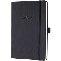 sigel Agenda planning Conceptum 2027, env. A5, noir