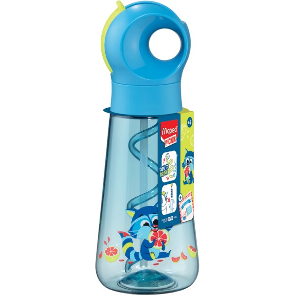 Maped PICNIK Gourde RATON LAVEUR, 0,5 litre, bleu