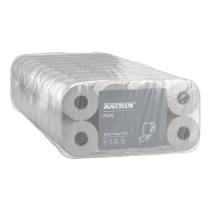 KATRIN Plus Papier de toilette blanc, 3 couches, 250...