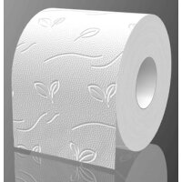 KATRIN Recycling Toilettenpapier weiss, 3-lagig, 250 Blatt - 1/4 Palette (360 Rollen)