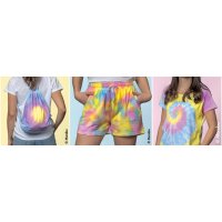 Marabu Set de peintures batik TIE DYE, 3 x 80 ml, pastel