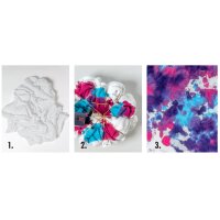 Marabu Set de peintures batik TIE DYE, 3 x 80 ml, pastel