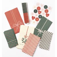 folia Adventskalender BOWTIFUL CHRISTMAS, 72-teilig