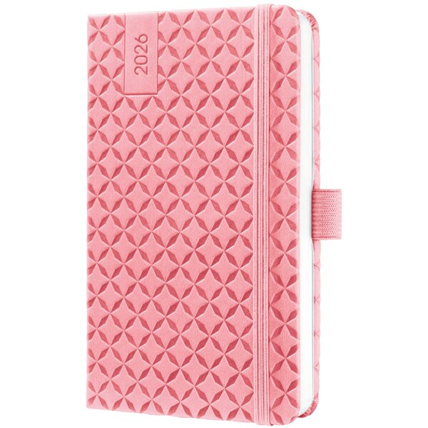 sigel Agenda de poche Jolie Flair 2026, A6, rose