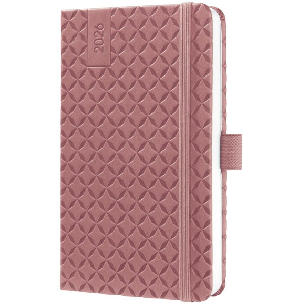 sigel Agenda de poche Jolie Flair 2026, A6, rose