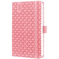 sigel Agenda de poche Jolie Flair 2026, A6, rose