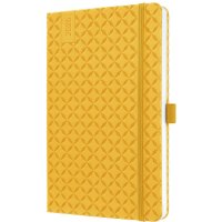sigel Buchkalender Jolie Flair 2026, Kunstleder, A5, gelb