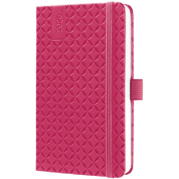 sigel Agenda de poche Jolie Flair 2027, A6, fuchsia