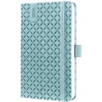 sigel Taschenkalender Jolie Flair 2026, Kunstleder, himmel-