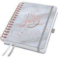 sigel Buchkalender Jolie "Glittery Joy" 2026, A5