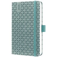 sigel Taschenkalender Jolie Flair 2026, Kunstleder, ozean-