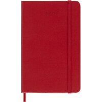 MOLESKINE Agenda de poche 2026, journalier, P/A6, rouge
