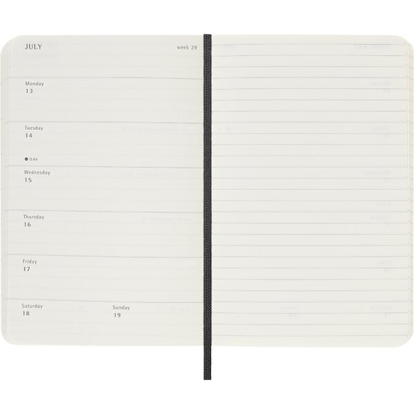 MOLESKINE Agenda de poche 2026, semainier, P/A6, vert