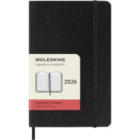 MOLESKINE Agenda de poche 2026, journalier, P/A6, rouge