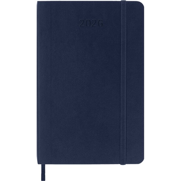 MOLESKINE Agenda de poche 2026, journalier, P/A6, noir