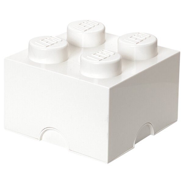 LEGO Aufbewahrungsstein STORAGE BRICK 4, 5,7 Liter, blau