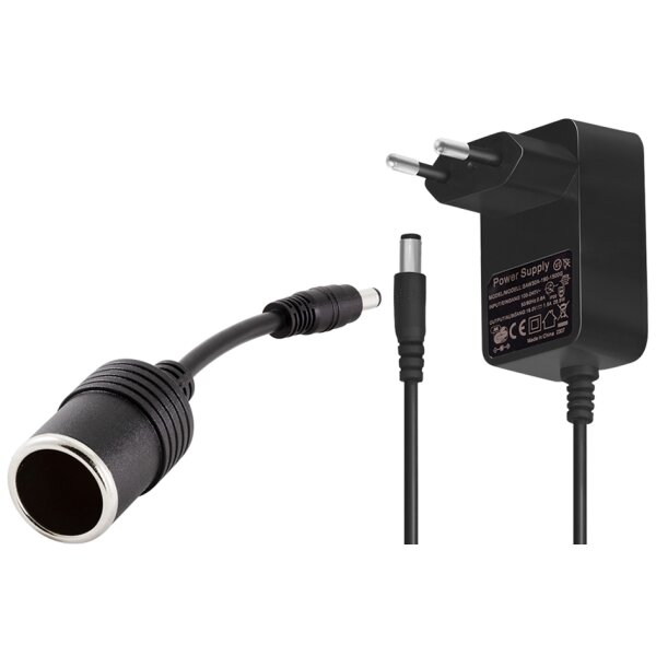 LogiLink Station de charge mobile, 200 watts, noir