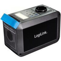 LogiLink Station de charge mobile, 200 watts, noir