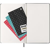 MOLESKINE Agenda 2026, L/A5, couverture rigide, noir