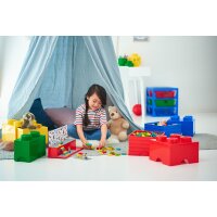 LEGO Aufbewahrungsstein STORAGE BRICK 4, 5,7 Liter, weiss