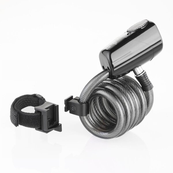 FISCHER Antivol spirale avec alarme, longueur: 1.200 mm