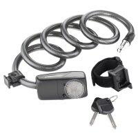 FISCHER Antivol spirale avec alarme, longueur: 1.200 mm