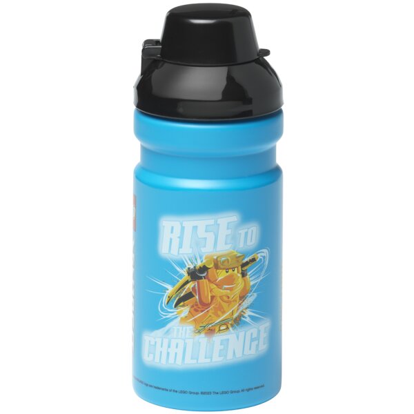 LEGO Trinkflasche ICONIC, 390 ml, blau