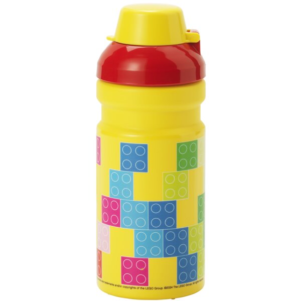 LEGO Trinkflasche ICONIC, 390 ml, blau