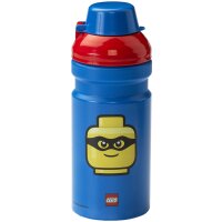 LEGO Gourde ICONIC, 390 ml, bleu