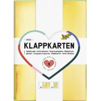 folia Kit de cartes pliantes, 105 x 150 mm, irisé
