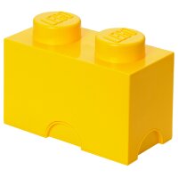 LEGO Brique de rangement STORAGE BRICK 2, 2,6 L, jaune