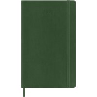 MOLESKINE Agenda 2026, journalier, L/A5, souple, vert