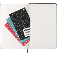 MOLESKINE Agenda 2026, journalier, L/A5, rigide, noir