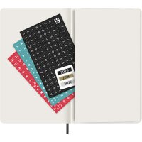 MOLESKINE Agenda 2026, journalier, L/A5, souple, noir