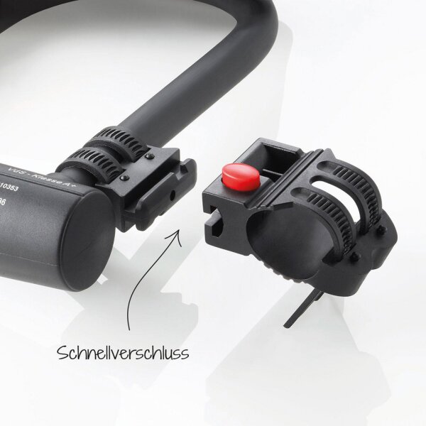 FISCHER Antivol en U avec support, longueur: 190 mm